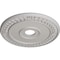Ekena Millwork Wreath Ceiling Medallion (Fits Canopies up to 6"), 21 1/8"OD x 3 5/8"ID x 7/8"P, Ultra Pure White CM21WRUWF - alternate 3